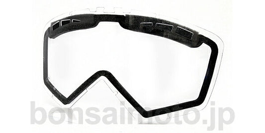 ダブルレンズ ピンなし クリア