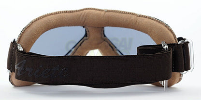 Vintage Retro Goggles Smoke Lens Brown