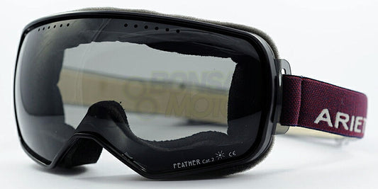 フェザーライト レトロゴーグル スモークレンズ ブラウン/ボルドー