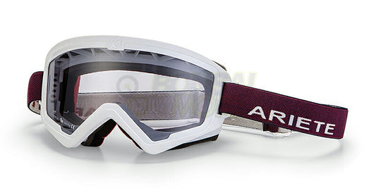 マッドマックス ユーロフィット 眼鏡対応レトロゴーグル レーサー ホワイト/レッド