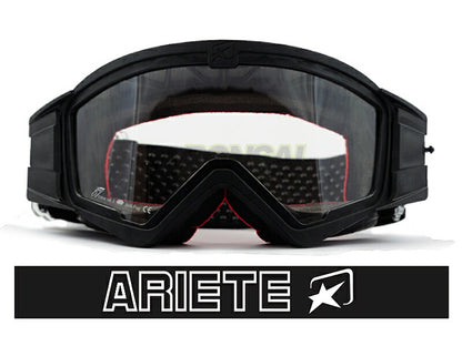 マッドマックス ユーロフィット 眼鏡対応オフロードゴーグル クリアレンズ ブラック/ホワイト