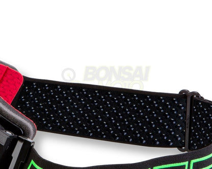 マッドマックス ユーロフィット 眼鏡対応オフロードゴーグル クリアレンズ ブラック/ホワイト