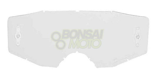 8Kロールオフ/ティアオフ用レンズ ピンあり クリア