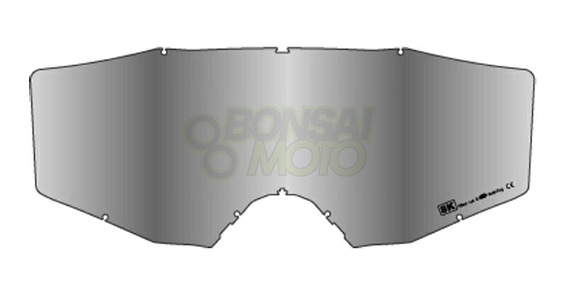 8Kゴーグル専用クロームミラーレンズ ピンなし シルバー