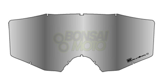 8Kゴーグル専用クロームミラーレンズ ピンなし シルバー