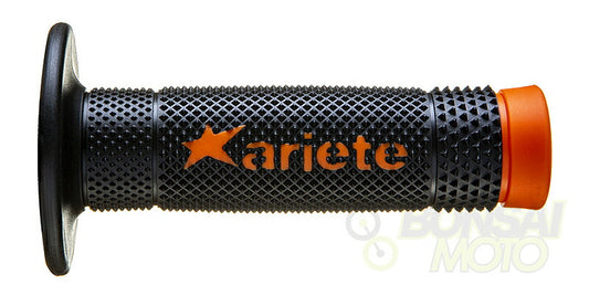 VULCAN(ヴァルカン) ノーワッフル オフロードグリップ  オレンジ/ブラック 116mm  左右セット