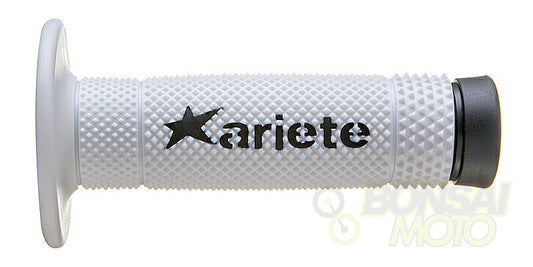 VULCAN(ヴァルカン) ノーワッフル オフロードグリップ  ブラック/ホワイト 116mm  左右セット