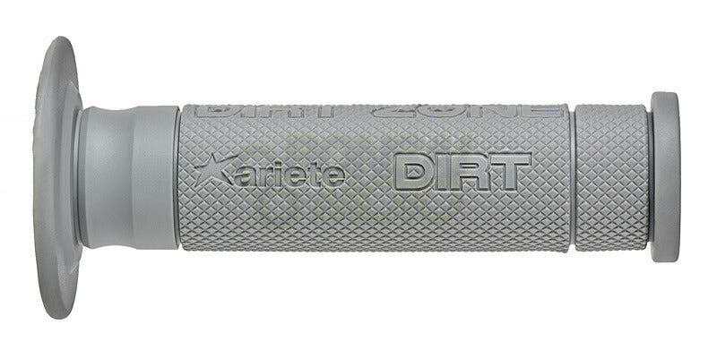DIRT ZONE(ダートゾーン) ノーワッフル オフロードグリップ ソフト ライトグレー 135mm  左右セット