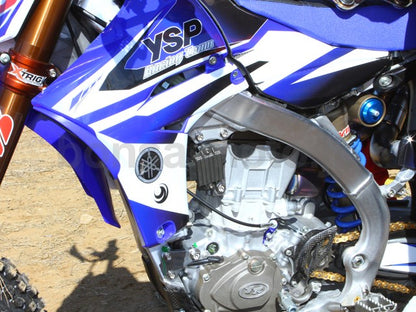 パワーフロー インテークラジエターシュラウド  ブルー    YZ450F