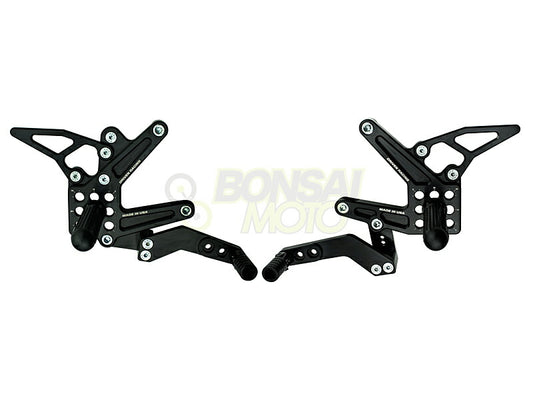 TT Rear Sets Black CBR500R