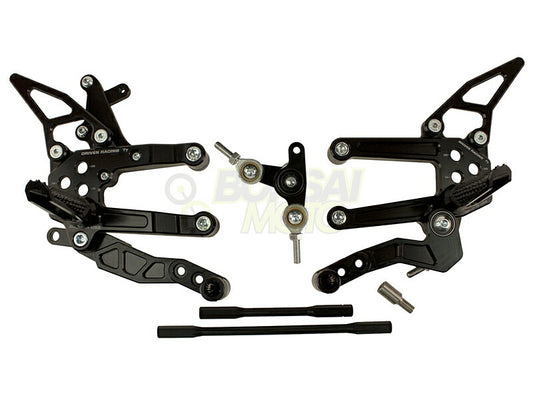 TT Rearsets Black CBR600RR