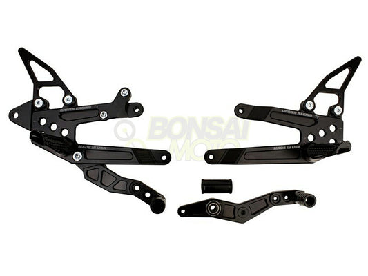 TT Rear Set Black S1000RR
