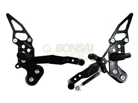 TT Rear Set Black Z125