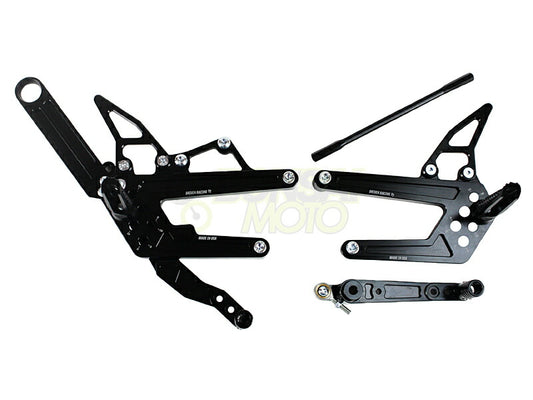 TT Rear Sets Black MT-10