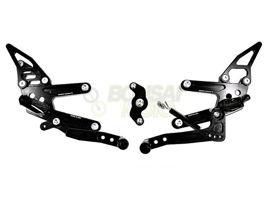 TT Rear Sets Black 1290 Super Duke