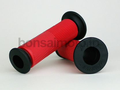 スーパーバイク グリップ クローズエンド レッド 125mm