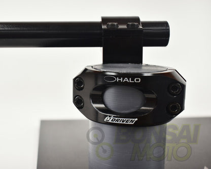 ヘイロー クリップオンハンドル ライザータイプ ブラック 内径50mm   CBR1000RR
