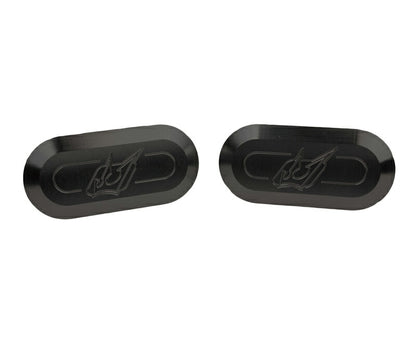 Mirror Eliminator (Mirror Block Off) Black Left and Right Set S1000RR