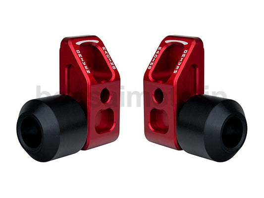 Axle Block Sliders Red CBR400R