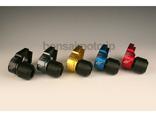 Axle Block Slider Black MT-09 FJ