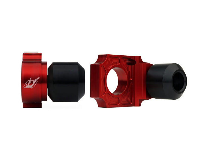 Axle Block Sliders Red MT-09