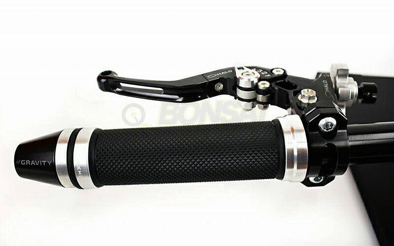 D-AXIS SSグリップ  シルバー/ブラック 120mm
