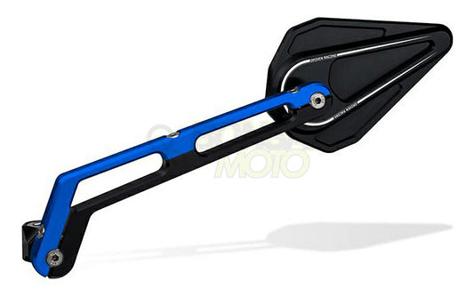 California Mirror, reverse thread, blue - 1 pc
