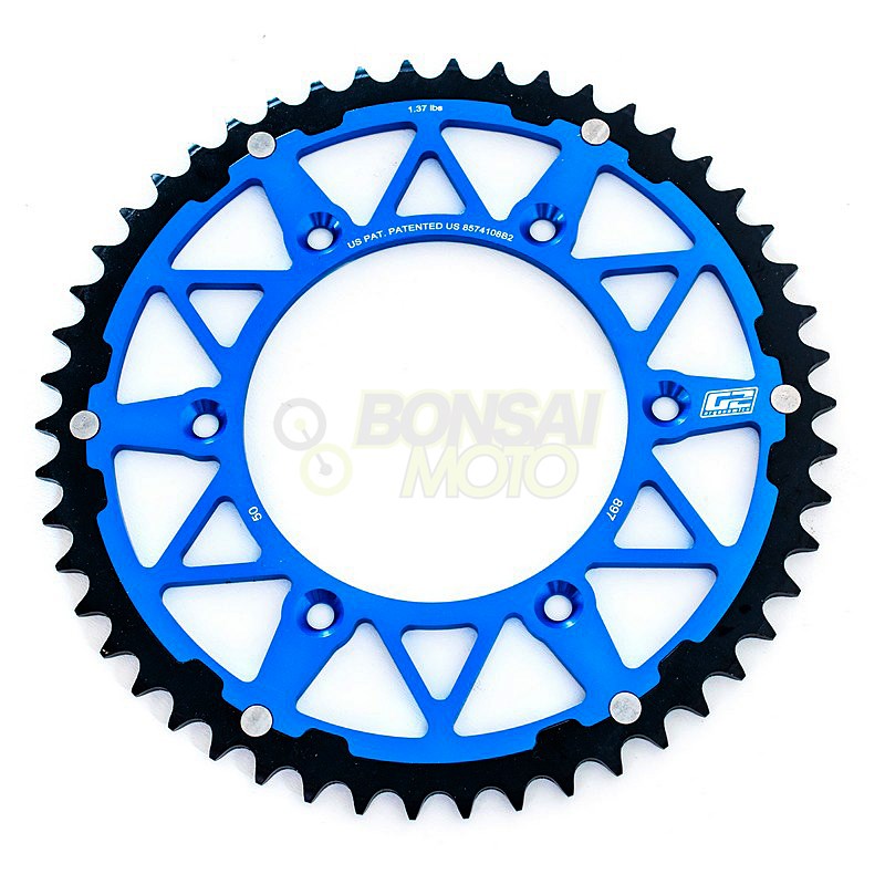 デュアル スチールリング スプロケット  ハスクバーナブルー 48丁   ハスクバーナ用