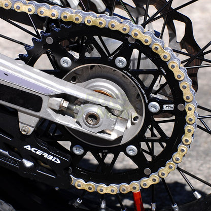 デュアル スチールリング スプロケット  ブラック 48丁   ハスクバーナ用