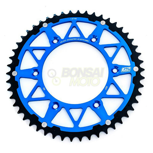 デュアル スチールリング スプロケット  ハスクバーナブルー 49丁   ハスクバーナ用