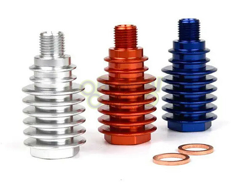 リアブレーキキャリパークーラー Bremboキャリパー ブルー M10×1.0