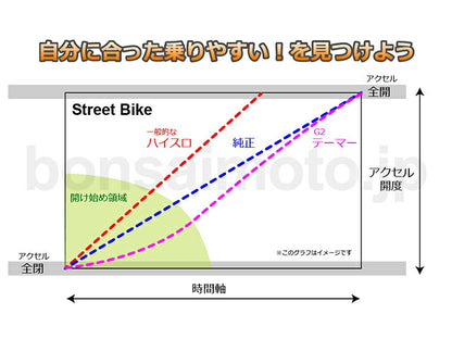 クイックターン・スロットル      MT250
