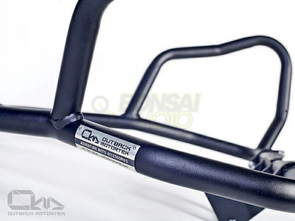 クラッシュバー  マットブラック    アフリカツイン