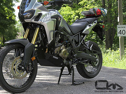 クラッシュバー  マットブラック    アフリカツイン