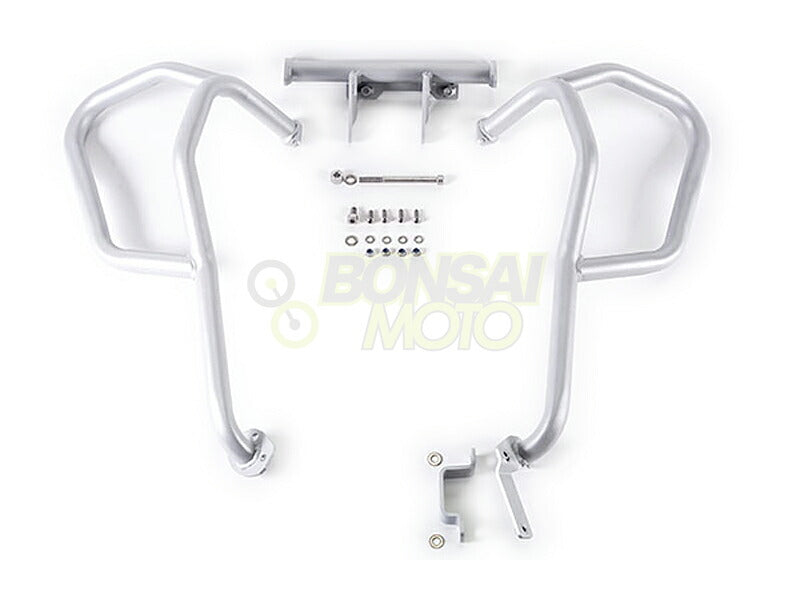 クラッシュバー  グロスホワイト    アフリカツイン