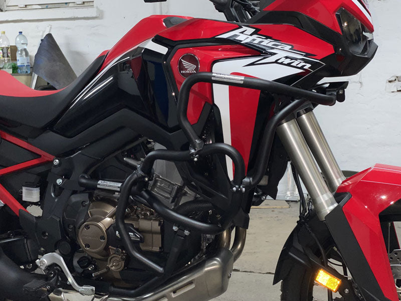 クラッシュバー  マットブラック    アフリカツイン CRF1100L