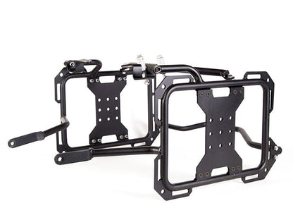 パニアラック Xフレーム/左右対称 グロスホワイト 350×250mm   アフリカツイン CRF1100L