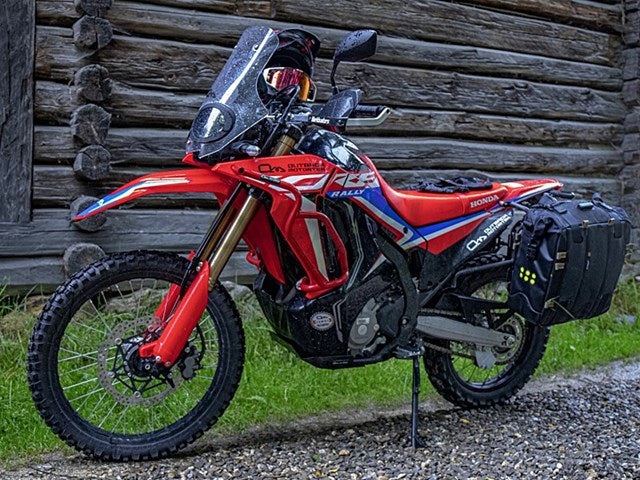 クラッシュバー  レッド    CRF250ラリー