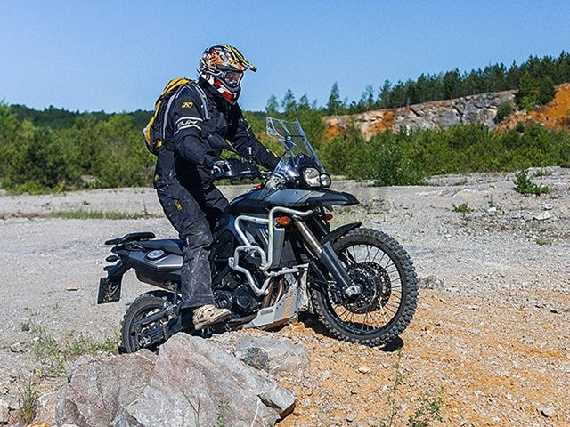 スキッドプレート  マットシルバー    F800GS