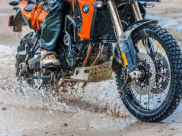 スキッドプレート  マットシルバー    F800GS