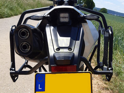 Pannier Rack, Standard, Gloss White, 350 x 250mm, 701 Enduro
