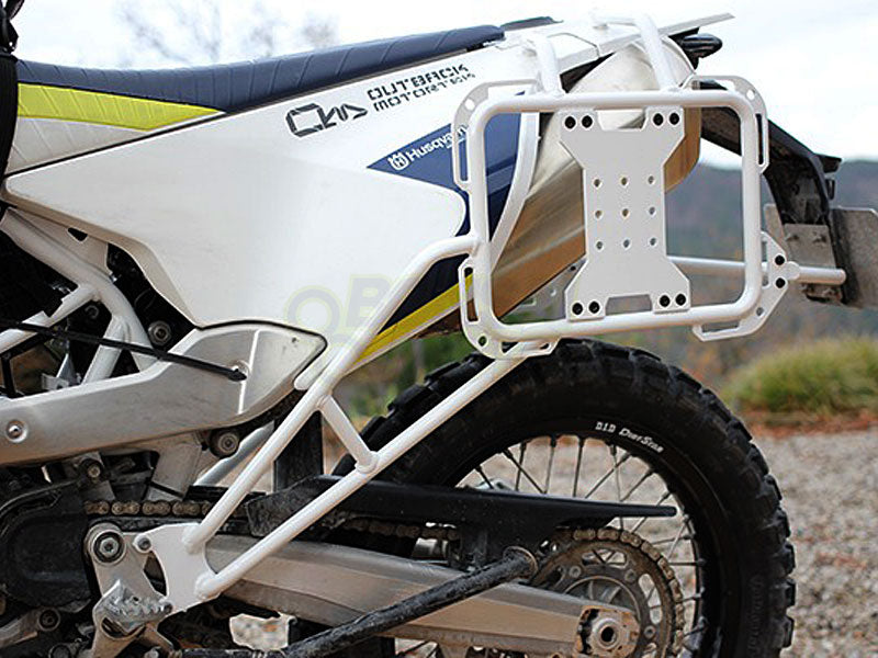 Pannier Rack, Standard, Gloss White, 350 x 250mm, 701 Enduro