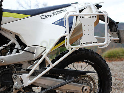 Pannier Rack, Standard, Gloss White, 350 x 250mm, 701 Enduro