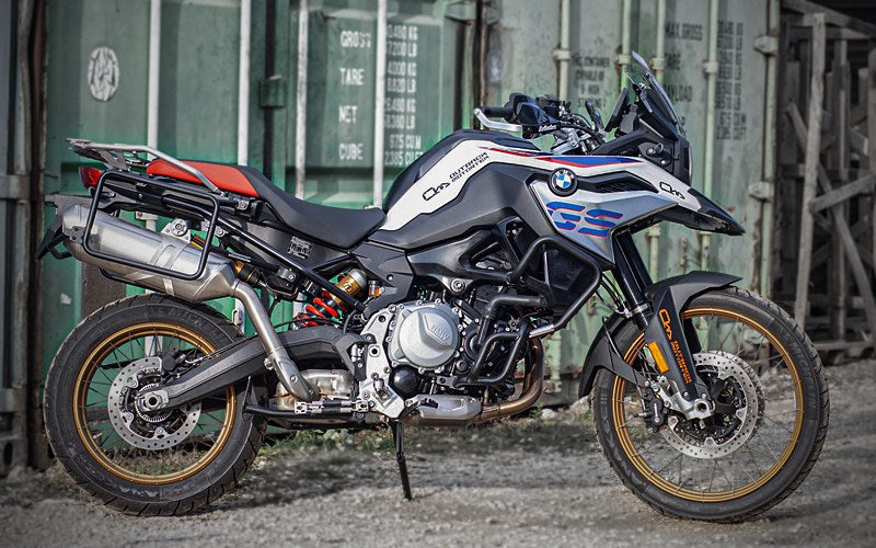 パニアラック Xフレーム/左右非対称  350×250mm   F850GS/GSA F750GS