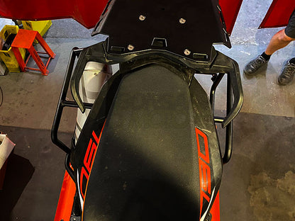 パニアラック Xフレーム/左右非対称  350×250mm   KTM 790/890