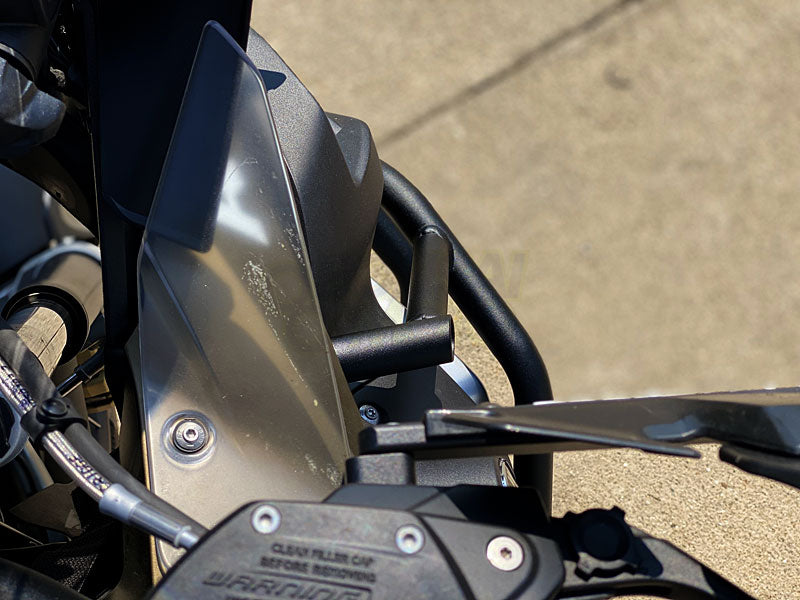 Upper Crash Bars Gloss White R1250GSA R1200GSA