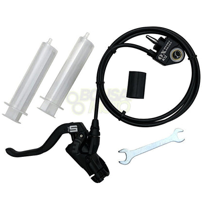 Hydraulic Left-Hand Brake Trail 2.0 for BrakTek/Magura/Brembo Rear Master Husqvarna 2 & 4 Stroke