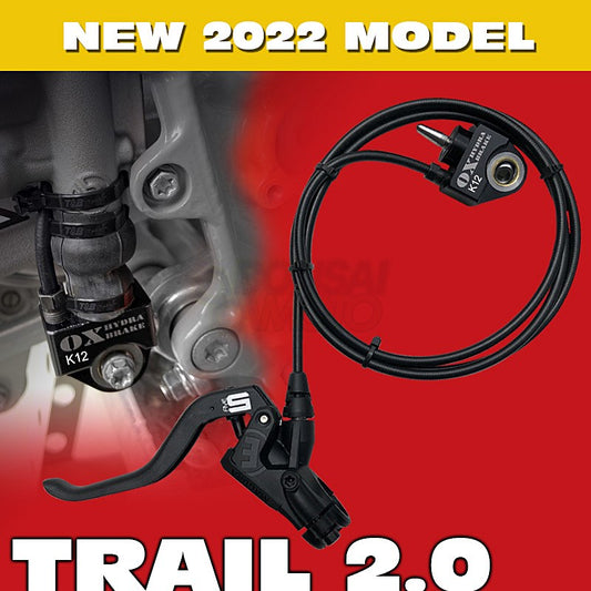 BrakTek/Bremboリアマスター用 油圧レフトハンドブレーキ トレイル2.0      GASGAS 2\U00264ストローク