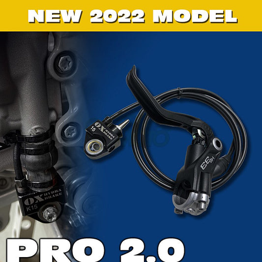 BrakTek/Magura/Bremboリアマスター用 油圧レフトハンドブレーキ プロ2.0      ハスクバーナ 2\U00264ストローク