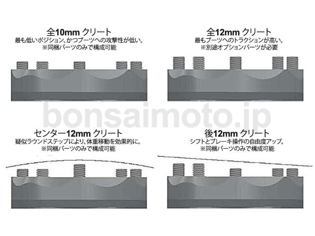 EVO Airステップ  レッド    ヤマハ